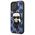 Karl Lagerfeld case for iPhone 13 Pro Max KLHCP13XPMNIKBL blue hard case Monogram Iconic Karl 3666339049515