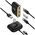 USB hub Baseus Square round, 4 Port, 3xUSB 2.0, 1xUSB 3.0, 1.0m, Black - 12077 έως 12 άτοκες Δόσεις