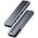 USB hub Baseus Harmonica, 5 Port, Type-C to 2xUSB 3.0, PD, TF, Micro SD, Gray - 12078 έως 12 άτοκες Δόσεις