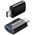 Аdapter Baseus Ingenuity, USB F to Type-C, OTG, Black - 40395 έως 12 άτοκες Δόσεις