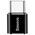 Аdapter Baseus Mini, Micro USB F to Type-C, OTG, Black - 40398 έως 12 άτοκες Δόσεις