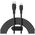 Data cable Baseus Pudding, Lightning, 1.2m, Black - 40429 έως 12 άτοκες Δόσεις