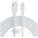 Data cable Baseus Pudding, Lightning, 2.0m, White - 40430 έως 12 άτοκες Δόσεις