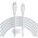 Data cable Baseus Pudding, Type-C - Lightning, 20W, 1.2m, White - 40432 έως 12 άτοκες Δόσεις