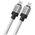 Data cable Baseus CoolPlay, Type-C - Type-C, 100W, PD, 2.0m, White - 40444 έως 12 άτοκες Δόσεις