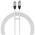 Data cable Baseus CoolPlay, Type-C - Lightning, 20W, 1.0m, White - 40453 έως 12 άτοκες Δόσεις