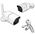 Exterior IP camera BULLET white IP66 PTZ WiFi&LAN 4Mpix 85*LED 4*IR 10W DC12V/1A LTC Vision 5902270785760