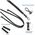 Universal neck strap for phones navy blue 5900495928283