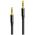 Maxlife audio cable jack 3.5 mm - jack 3.5 mm 1m black 5900495594716
