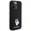 Karl Lagerfeld case for iPhone 15 Pro 6,1&quot; KLHCP15LSMHCNPK black HC SILICONE C METAL PIN 3666339166373
