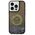 Karl Lagerfeld case for iPhone 14 Pro 6,1&quot; KLHCP14LLCRSGRK black hardcase Liquid Glitter RSG 3666339086022