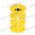 3D CASE SAMSUNG J1 J120 2016 CITRON 5900495476050