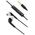 Headset Earphones for SAMSUNG EHS64AVFBE black 09045644
