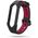 Strap for XIAOMI MI BAND 6 / 6 NFC / 5 Tech-Protect Armour black & red 6216990211591