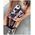 Case Canvaslife Sleeve Laptop 13" - 14" Navy Rose pattern 0795787711200