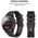 Strap for GARMIN FENIX 5 / 6 / 6 PRO / 7 Tech-Protect Smooth black 5906735412635