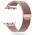 Strap for APPLE WATCH 4 / 5 / 6 / 7 / SE (38 / 40 / 41 MM) Tech-Protect Milaneseband pink 5906735412895