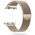 Strap for APPLE WATCH 4 / 5 / 6 / 7 / SE (42 / 44 / 45 MM) Tech-Protect Milaneseband gold 5906735412680