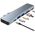 Splitter 7in1 USB HUB 2xUSB-C to 2xUSB + 2xUSB-C + HDMI + SD Card Reader + micro SD Adapter Tech-Protect V5-HUB grey 9589046919305