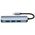Splitter 4in1 USB HUB USB-C to 4xUSB Adapter Tech-Protect V1-HUB grey 9589046919367
