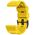 Strap for GARMIN FENIX 5 / 6 / 6 PRO / 7 Tech-Protect IconBand yellow 9589046921506