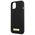 Original Case IPHONE 13 MINI Guess Hard Case Silicone Logo Plate MagSafe (GUHMP13SSPLK) black 3666339056810
