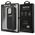 Case IPHONE 13 PRO MAX Mercedes AMG Hardcase Leather Curved Lines (AMHCP13XOSDBK) black 3666339019006