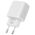 Wall Charger 20W USB QC3.0 + USB-C PD + Cable USB-C - USB-C Tech-Protect C20W white 9490713930373