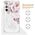Case SAMSUNG GALAXY S23 Tech-Protect Velar Marble pink 9490713932360