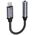 Adapter for Earphones Lightning - minijack 3,5mm Tech-Protect Ultraboost black 9490713929599