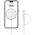 Magnetic Wireless Charger MagSafe 15W Tech-Protect QI15W-A25 white 9490713934449