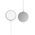 Magnetic Wireless Charger MagSafe 15W Tech-Protect QI15W-A25 white 9490713934449