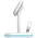 Magnetic Wireless Charger MagSafe 15W 3in1 Tech-Protect QI15W-A27 white 9490713934647