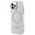 Original Case IPHONE 12 / 12 PRO Guess Hard Case Metal Outline Magsafe (GUHMP12MHTRMP) pink 3666339169961