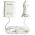 Car Charger 9.6A 4xUSB High Speed ​​AWEI (C-400) white 6954284098656