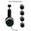 AWEI Over-Ear Bluetooth Gaming Headphones with Microphone (A799BL) black 6954284068260