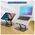 Rotating Desk Holder for Laptop up to 16" AWEI (X46) black 6954284004305