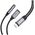 Cable Adapter Lightning - Lightning + mini jack 3,5mm Tech-Protect UltraBoost black 9319456607376