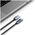 Cable 66W 6A 1m USB - USB-C Tech-Protect UltraBoost LED blue 5906203690671