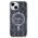 Original Case IPHONE 13 / 14 / 15 Guess hardcase IML GCube MagSafe (GUHMP15SHGCUSTGK) black 3666339221843