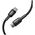 Cable USB Type - USB Type C PD100W / 5A 1m Tech-Protect UltraBoost EVO black 5906203690602