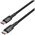 Cable USB Type - USB Type C PD100W / 5A 1m Tech-Protect UltraBoost EVO black 5906203690602