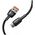Cable USB - USB Type C 100W / 5A 0.25m Tech-Protect UltraBoost EVO black 5906203690695