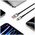 Cable USB - USB Type C 100W / 5A 1m Tech-Protect UltraBoost EVO titanium 5906203690749
