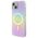 Guess case for iPhone 15 6.1&quot; GUHMP15SHITSP pink hardcase IML Iridescent MagSafe 3666339155063