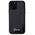 Guess case for  iPhone 12 / 12 Pro 6,1&quot; GUHCP12MPSFDGSK HC SEQUIN SCRIPT METAL BLACK 3666339172787