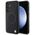 BMW case for Samsung Galaxy S24+ black Signature Leather Half Textured & Circle MagSafe 3666339242602