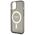 Guess case for iPhone 14 6,1&quot; GUHMP14SHCMCGK black hardcase Magsafe IML Glitter Gold 3666339125561