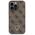 Guess case for iPhone 13 Pro 6,1&quot; GUHCP13LP4TDSCPW brown HC PU Leather Metal Logo Strass Crossbody 3666339146887