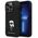 Karl Lagerfeld case for iPhone 13 Pro 6,1&quot; KLHCP13LSMHKNPK black HC Silicone Ikonik Metal Pin 3666339165932